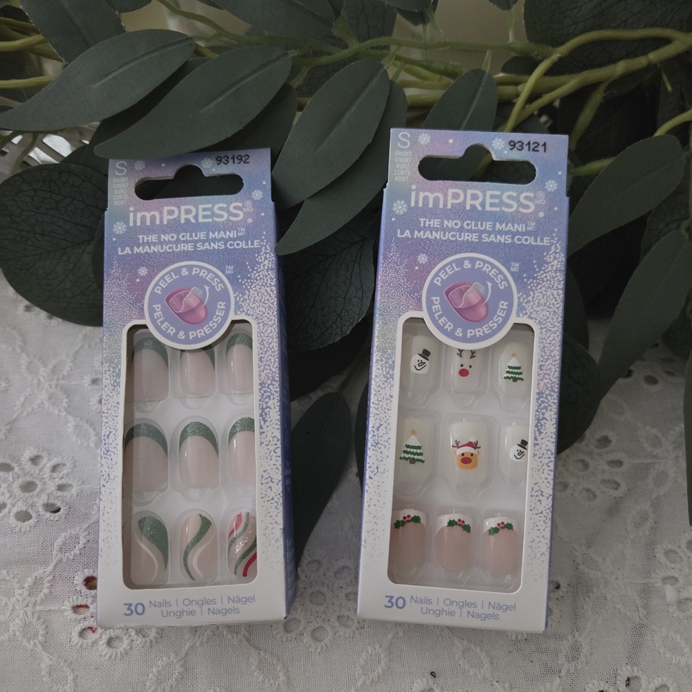 imPRESS Holiday Nail Set - Festive Designs